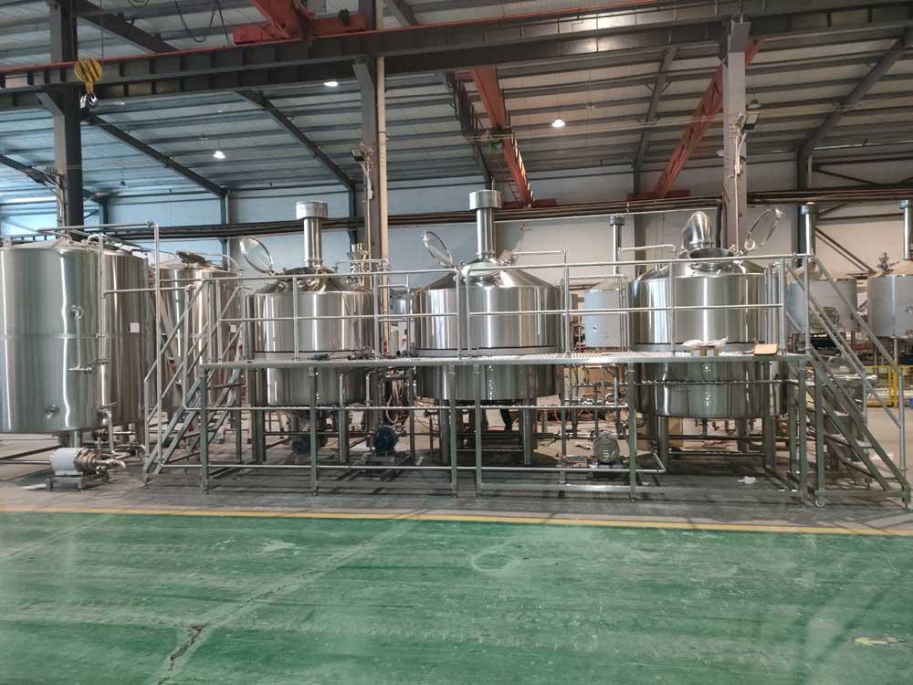 2000L Stainless steel brewhouse